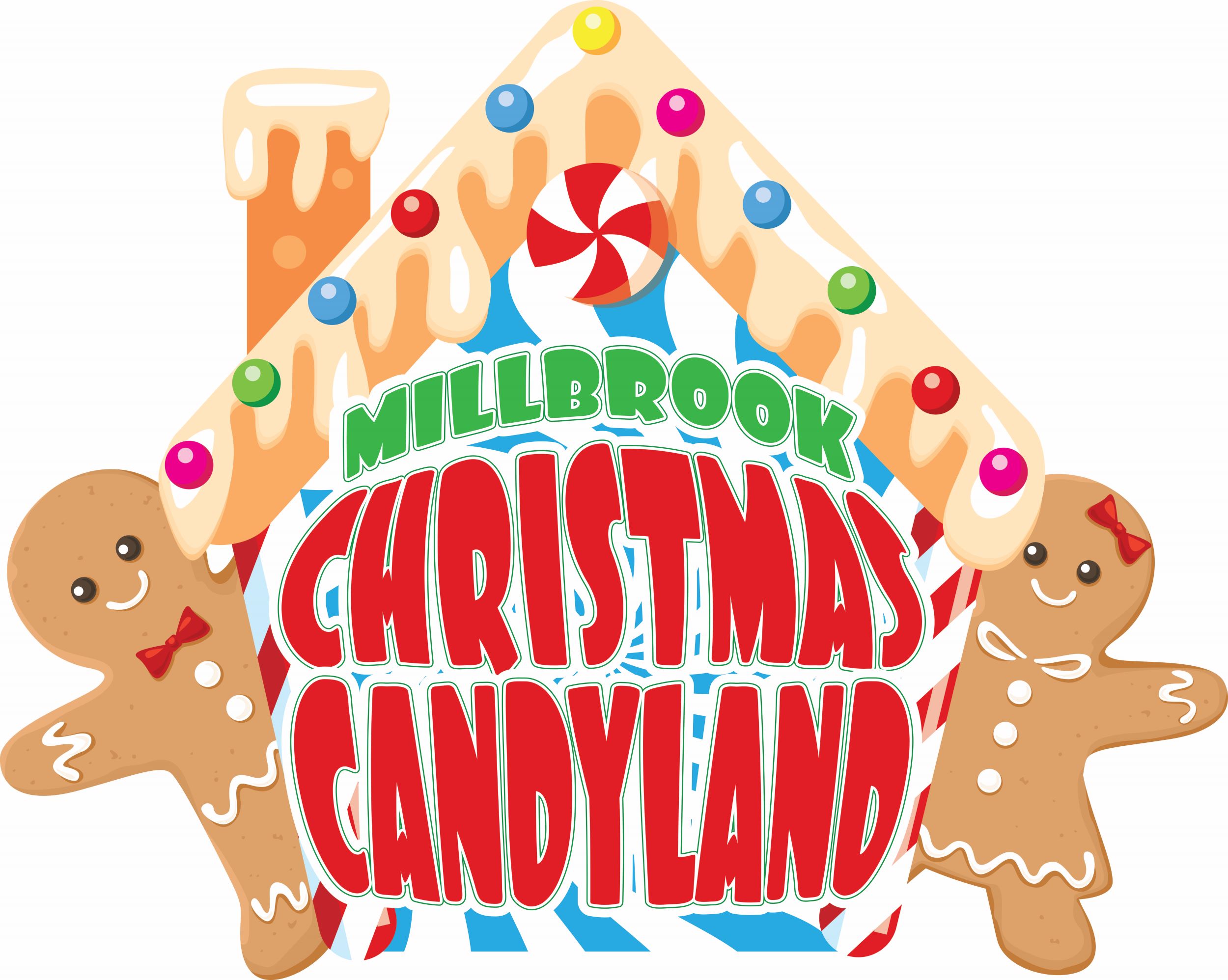 Millbrook Christmas in Candyland logo 2023